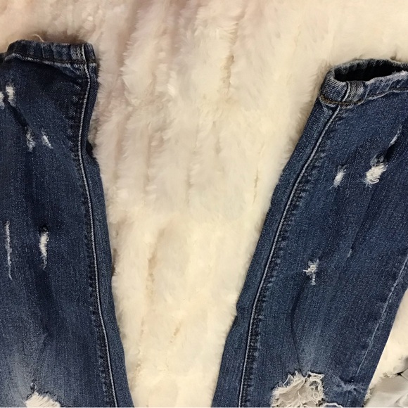 EUNINA- size 7 MID RISE girlfriend FRANKIE women’s denim jeans - Picture 7 of 8